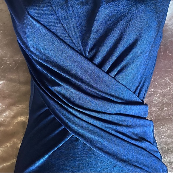 Alexander Wang Blue Sleeveless Twist Tunic Small - Picture 3 of 7